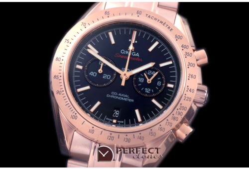 OMSP00217S Speedmaster RG/RG Black OS2Quartz