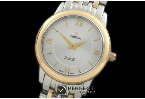 OMPRE-111 Deville Prestige SS/YG White Jap Qtz