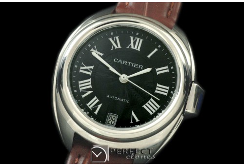 CARCLE10152 Cle De Cartier Ladies SS/LE Black A-2824