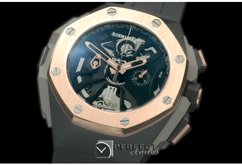 APCL-053 Royal Oak Concept Laptimer PVD/RG/RU Black Jap OS20