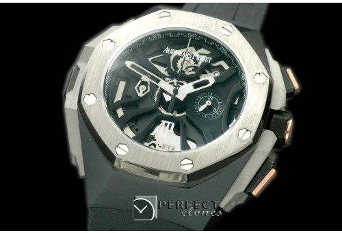 APCL-052 Royal Oak Concept Laptimer PVD/SS/RU Black Jap OS20