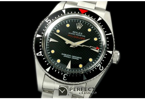 RLMV-50-102 6541 Milgauss SS/SS Black A-2836