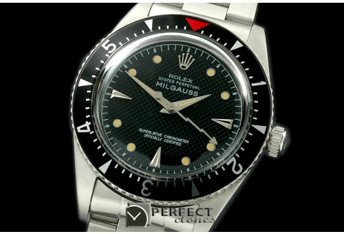 RLMV-50-104 6541 Milgauss SS/SS Black A-2836