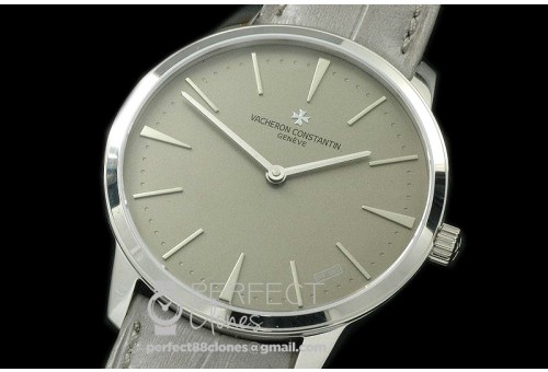 0VCP00123 Patrimony SS/LE Grey Jap Miyota 9015