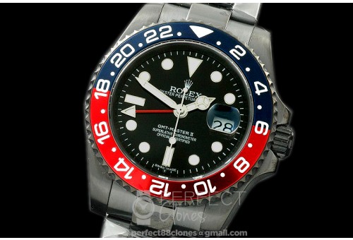 RLGSP10002 Pro Hunter Red/Blue GMT PVD Asian 2813