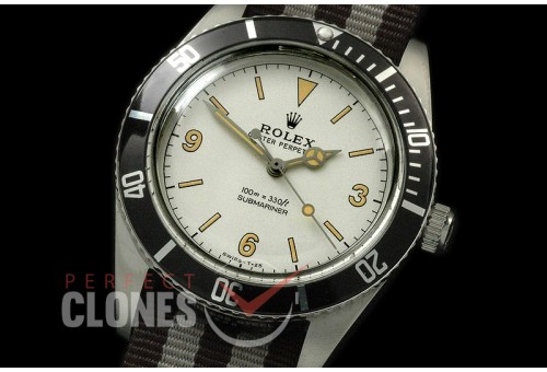 RLSV-50-100N 5512 Submariner 369 SS/NT White A-2836