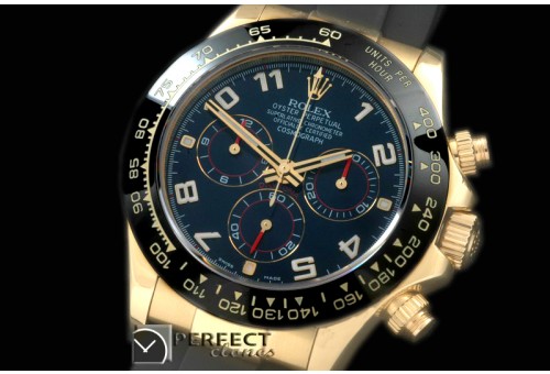 RLDF01085R Daytona 116528 YG/RU Blue Num A-775Sec@6 28800