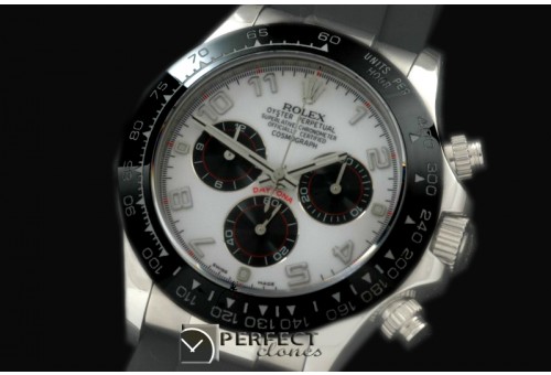RLDS00213R Daytona 116519 SS/CER/RU White Num A-775Sec@6 28800