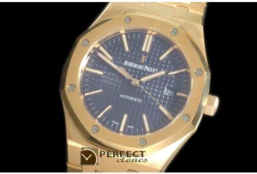 AP15400-213 Royal Oak 1540YG/YG Blue Jap M 9015
