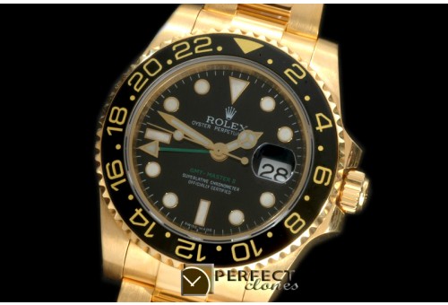 RLGF-18K-101 116718 Black TT GMT Swiss 2836