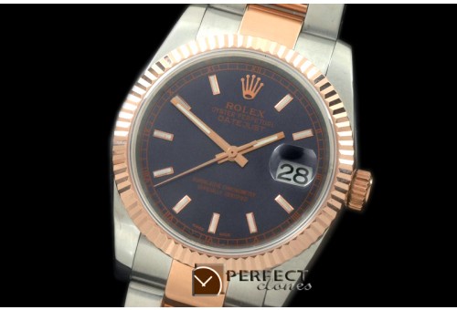 RDJMTR00304 RG/SS Fluted Oyster Blue Stk 2836