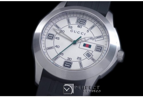 GU-TI-201L G-Timeless Men SS/LE White Swiss Quartz