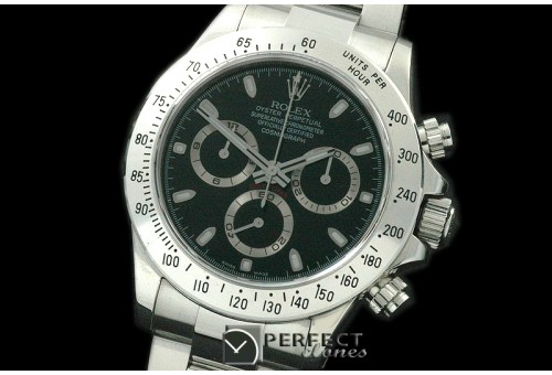 RLDS00102A Daytona 116520 SS/SS Black Stick A-7750/4130