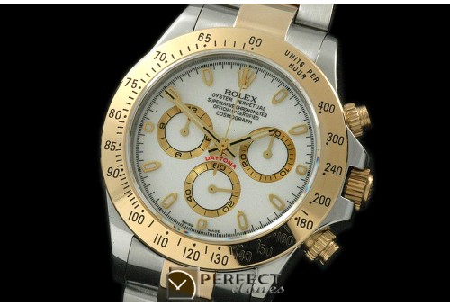 RLDT00101A Daytona 116523 YG/SS White Stick A-7750 Sec@6 28800