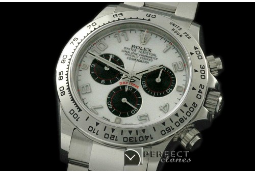 RLDS00113A Daytona 116509 SS/SS White Num A-7750/4130