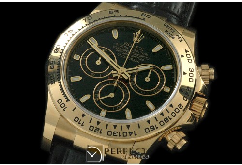 RLDF00105AL Daytona 116503 YG/LE Black Stk A-7750/4130