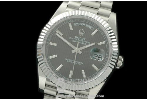 R40DDS10002 228239 SS/SS Grey Stk Stripe A-2836