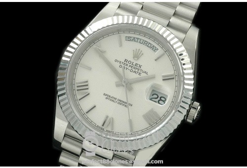 R40DDS10021 228239 SS/SS Silver Roman Quadrant A-2836