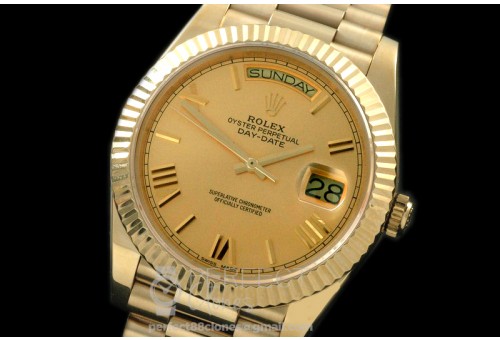 R40DDF10035 228238 SS/SS Gold Roman A-2836