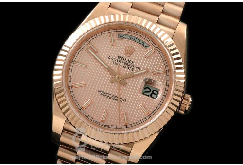 R40DDR10014 228235 SS/SS Rose Gold Stk Diagonal A-2836