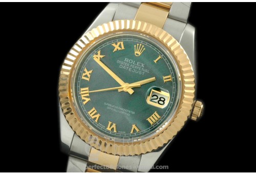 0 RL41DJ-18K-119 116333 M-Blk Roman TT Swiss 2836