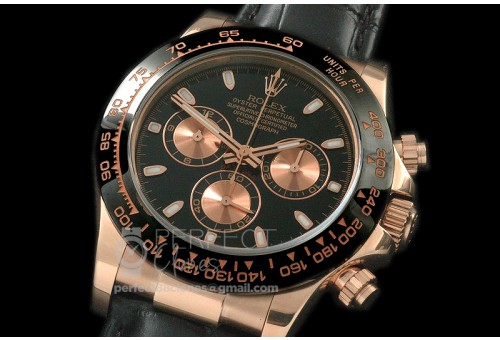 RLDFR00153AL Daytona 116515 RG/LE Blk Stk A-7750/4130
