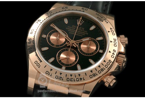 RLDFR00103AL Daytona 116505 RG/LE Blk Stk A-7750/4130