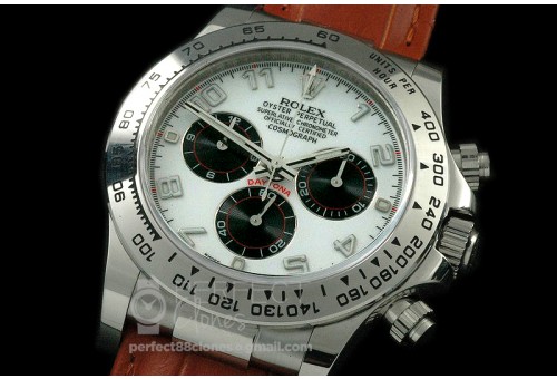 RLDS00113AL Daytona 116509 SS/LE White Num A-7750/4130