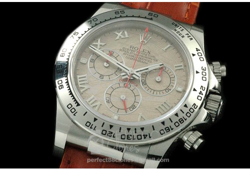 RLDS00123AL Daytona 116519 SS/LE Meteorite Roman A-7750/4130