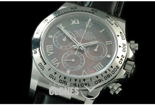 RLDS00126AL Daytona 116509 SS/LE MOP Green Roman A-7750/4130