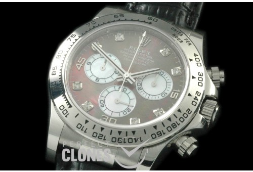 RLDS00139AL Daytona 116509 SS/LE MOP Brown Diam A-7750/4130
