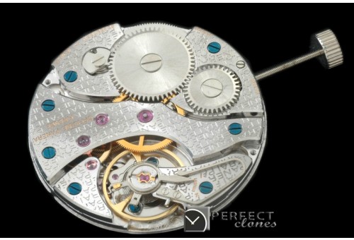 PNA00889 Platinium Plated Engraved Bridges Asian 6497