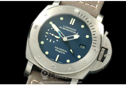 PN371M09 Pam 371 Submersible TI/NY Blue A7750/P9000