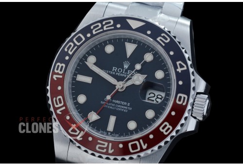 0 0 0 0 0 0 0 0 0 0 0 RLGS00727W QF 904L Steel GMT 126719BLRO Pepsi SS/SS Oyster Blue DD 3285 CHS Free Sprung - Extra Weighted 