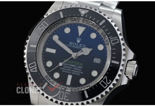 0 0 0 0 0 0 0 0 0 0 RLSD00822 QF 44mm Deepsea 136660 SS/SS Black/Blue DD 3235 72 Hrs Reserve - Free Sprung Movement