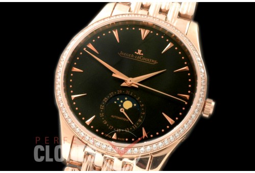 JLMC-107SD Master Calender Auto RG/RG Black A-2813