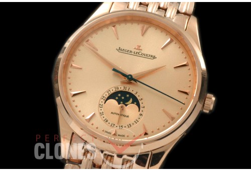 JLMC-110S Master Calender Auto RG/RG Rose Gold A-2813