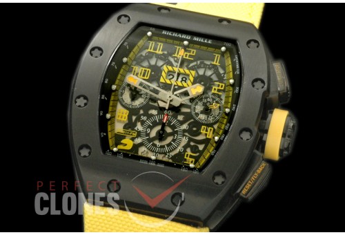 RM011-023 Felipe Messa Carbon PVD/NY A-7750 28800