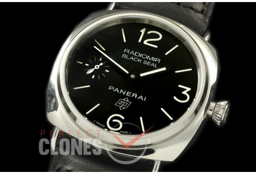 0 0 PN380N01 Pam 380N Radiomir Blackseal Logo SS/LE Black A-6497