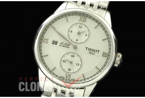 TS01001S Le Locle Regulatuer SS/SS White Seagull Modified