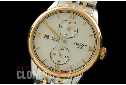 TS01021S Le Locle Regulatuer SS/YG White Seagull Modified