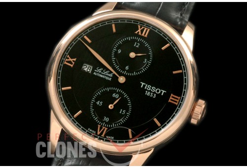 TS01012 Le Locle Regulatuer RG/LE Black Seagull Modified
