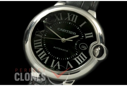 CARBA00094A Ballon De Cartier Men SS/LE Black Asian Eta 2824
