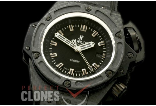 HBD00091 Diver 4000m Oceangraphique Carbon CF/RU Blk CF A-7750