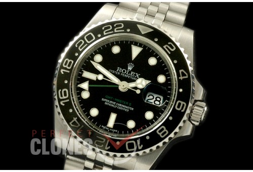 RLGS00008J 116710BL Jubilee SS/SS 2013 GMT Black Swiss 2836/3186