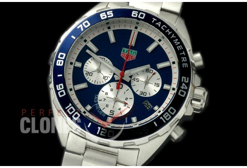 0 TGF1-00073 Formula 1 Team Redbull Special Ed Chronograph SS/SS Blue OS 10 Qtz