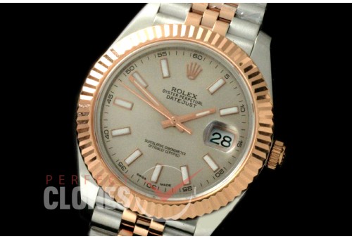 R41DJTR-804 126331 SS/RG Fluted/Jubilee Light Grey Sticks SA 3235