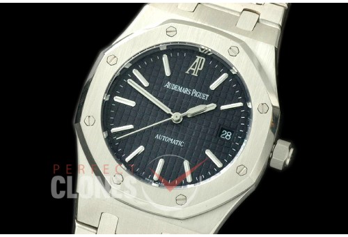 AP15300-103 15300 Royal Oak Automatic SS/SS Blue Miyota 9015 Mod to Calibre 3120