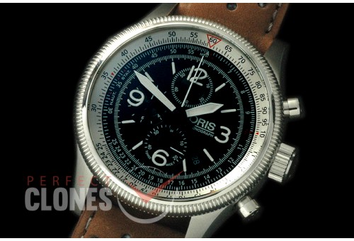 OR00202L Swiss Hunter Special Ed Chronograph SS/LE Black OS 20 Qtz