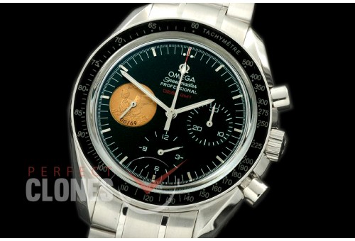 0OMSP00064S Speedmaster Apollo 11 SS/SS Black Venus 75 HW